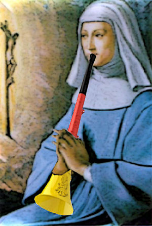 Nonne mir Vuvuzela.jpg
